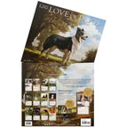 Calendario da Parete LANG "Love of Dogs" 2027 – Illustrazioni di John Silver