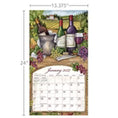 Carica l'immagine nel visualizzatore della galleria, Calendario da Parete LANG "Wine Country" 2027 – Illustrazioni di Susan Winget
