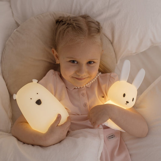 Lampada LED Orso Grande Rosa RGB Mary's