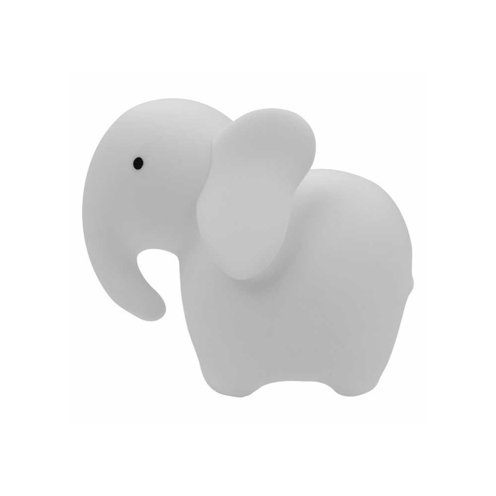Lampada da Notte LED Elefante Bianco RGB Mary's
