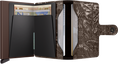 Carica l'immagine nel visualizzatore della galleria, Secrid Miniwallet Crunch Bronze aperto
