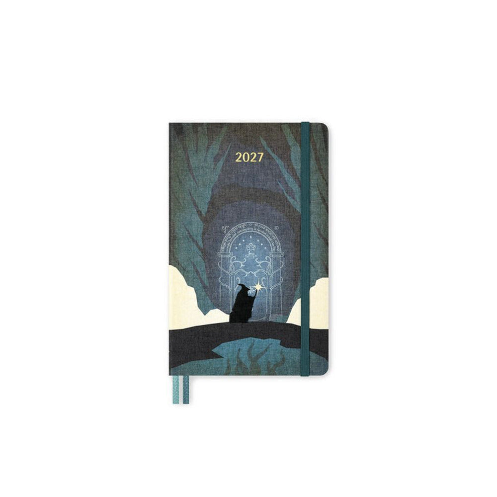 Agenda Moleskine 2027 Lord of the Rings Settimanale con Note Large Copertina Rigida