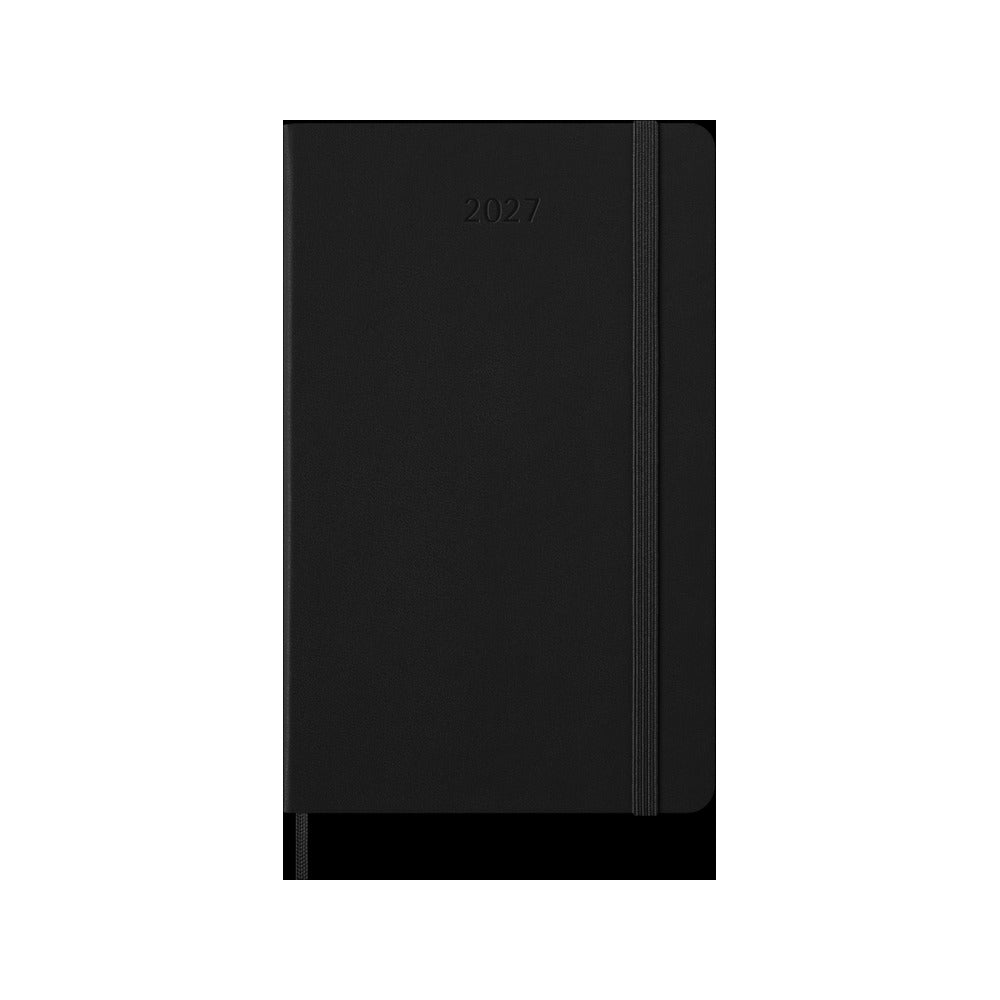 Agenda Moleskine 2027 Pro Settimanale Verticale Large Nera Copertina Rigida
