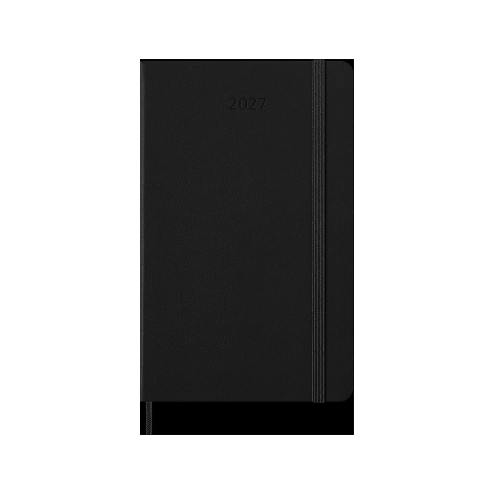 Agenda Moleskine 2027 Giornaliera Large Nera Copertina Rigida