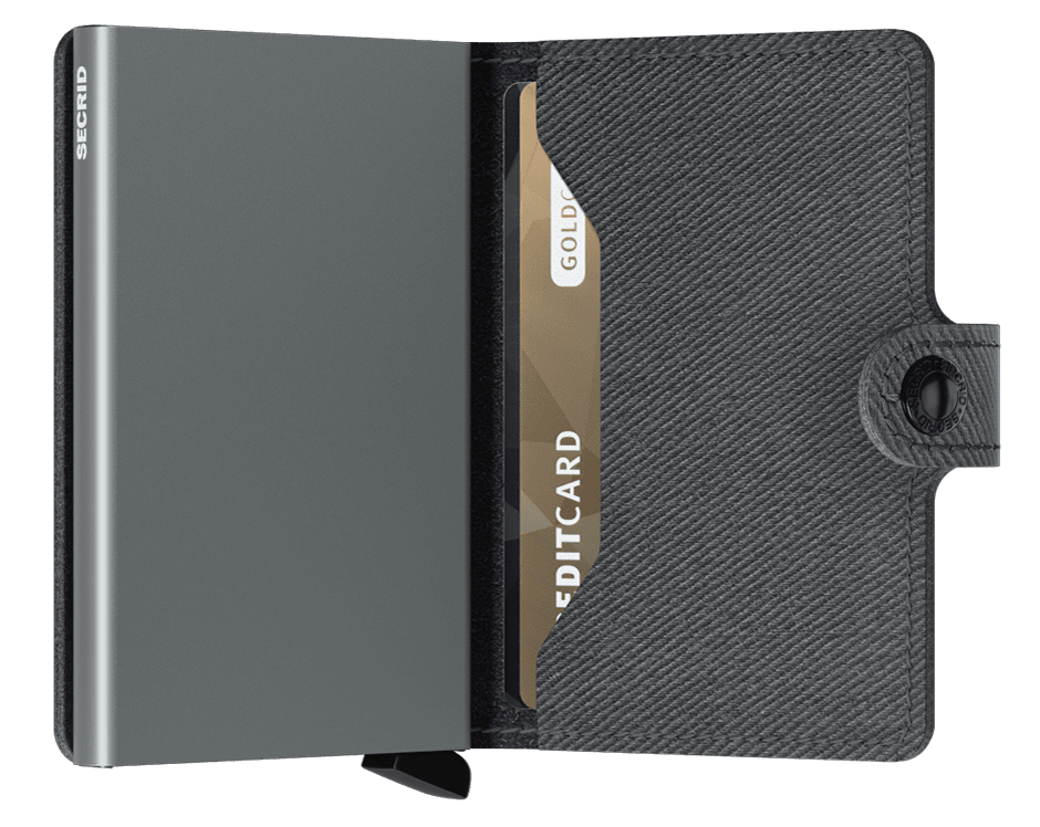 Secrid Miniwallet Twist Grey dettaglio