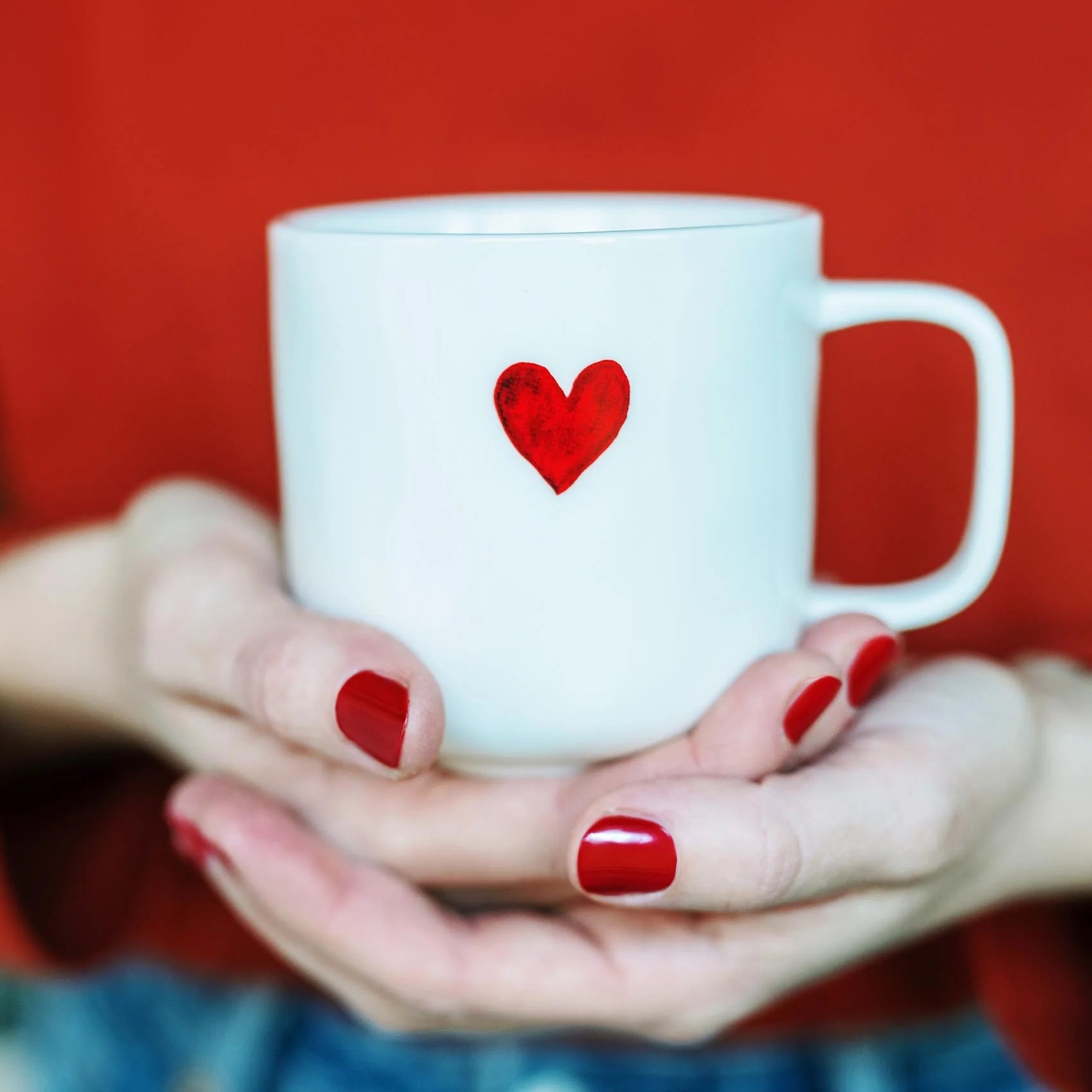 Mug 400 ml Cuore Rosso