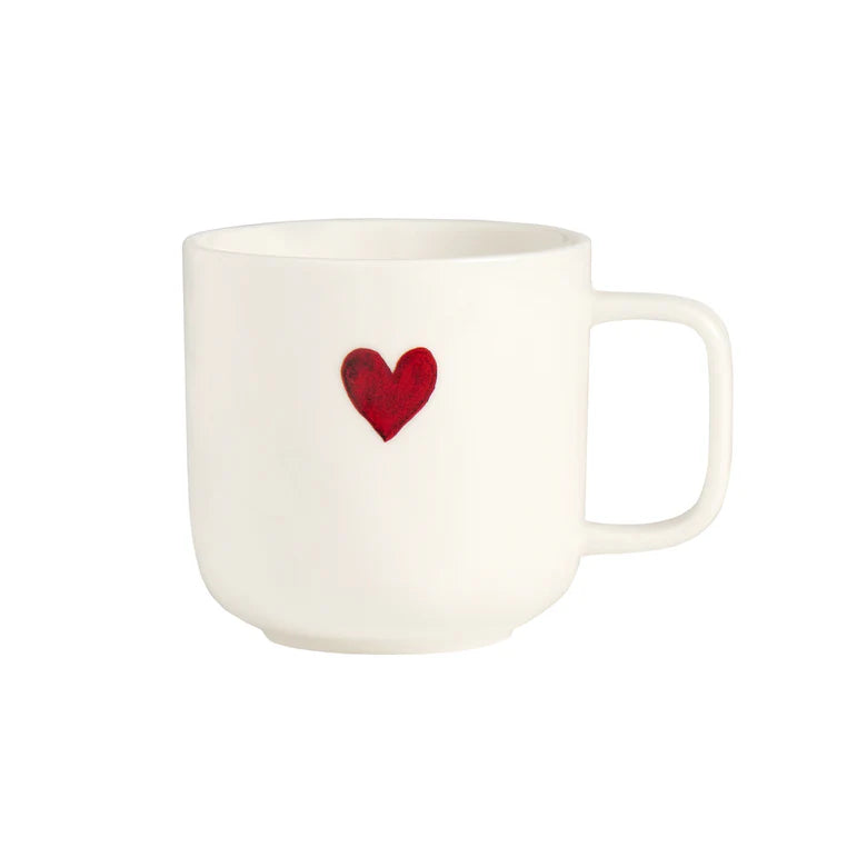 Mug 400 ml Cuore Rosso