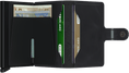Carica l'immagine nel visualizzatore della galleria, Secrid Miniwallet Vintage Black aperto
