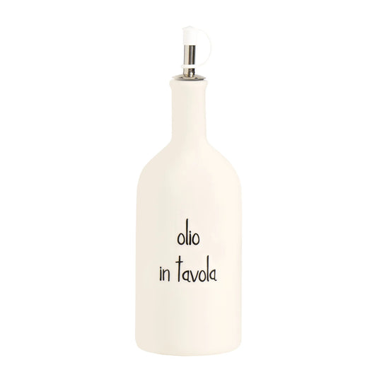Bottiglia in gres Olio in tavola Simple Day