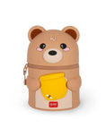 Carica l'immagine nel visualizzatore della galleria, Portapenne da Tavolo in Silicone Teddy Bear – Linea Super Kawaii Legami
