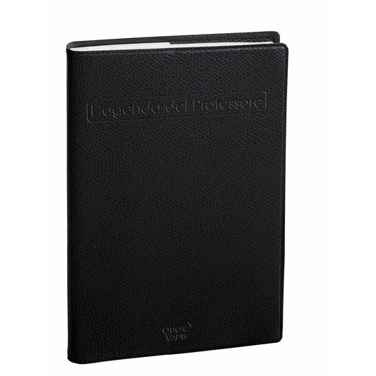 Agenda del Professore 2026-2027 Quo Vadis Impala - Nero (Formato 21x27 cm)