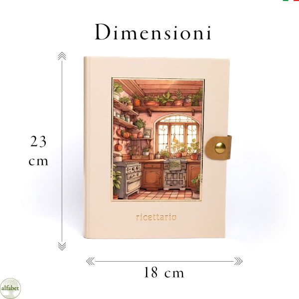 Ricettario ad anelli A5