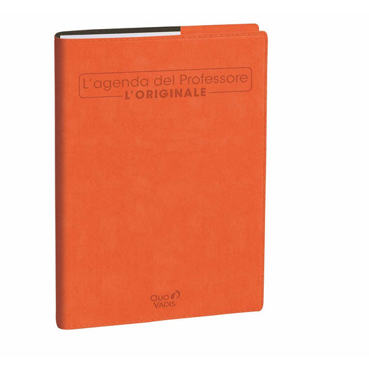 Agenda del Professore 2026-2027 Quo Vadis Roma - Arancione (Formato 21x27 cm)