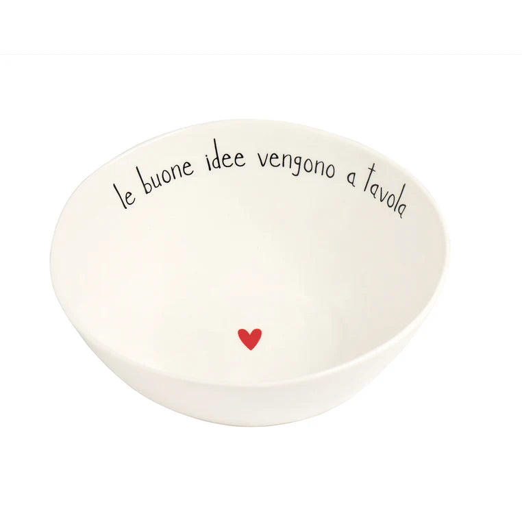 Insalatiera D.20 x 7.8 cm le Buone Idee Vengono a Tavola