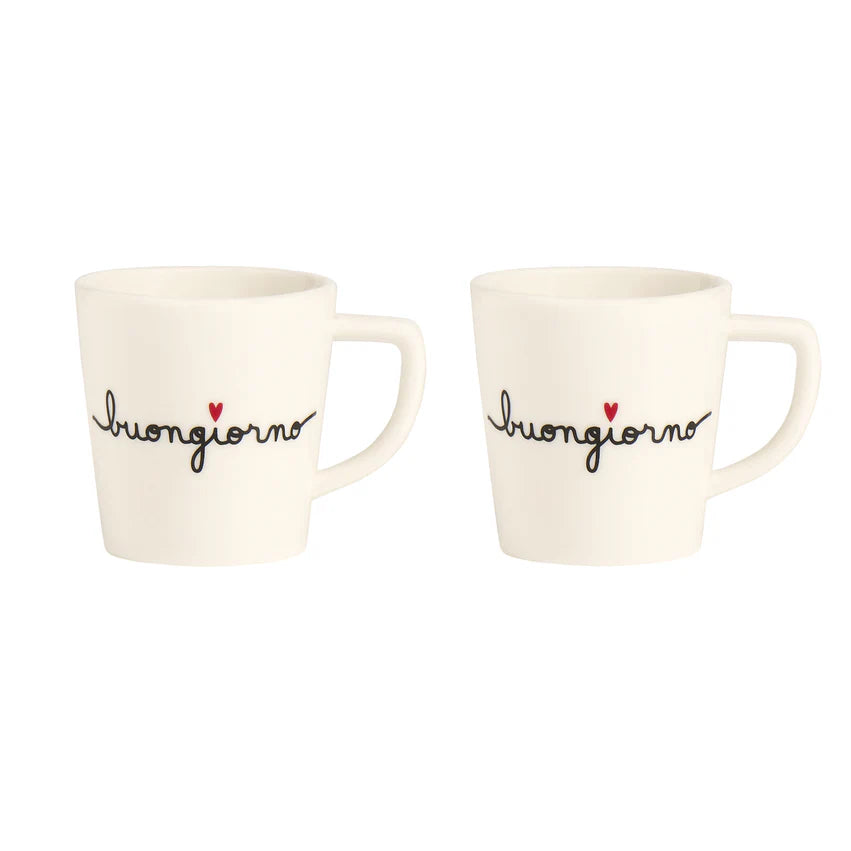 Set 2 Tazze Espresso Buongiorno