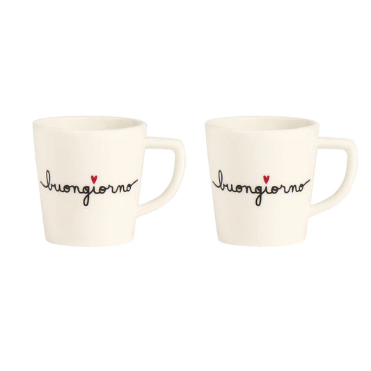 Set 2 Tazze Espresso Buongiorno