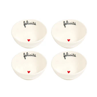 Set 4 Coppette Felicità