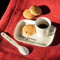 Carica l'immagine nel visualizzatore della galleria, Set 2 Piattini per Tazze Espresso Buongiorno
