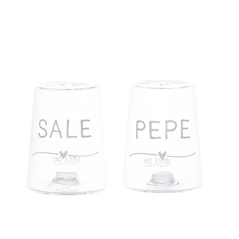 Simple Day Set Sale e Pepe in vetro