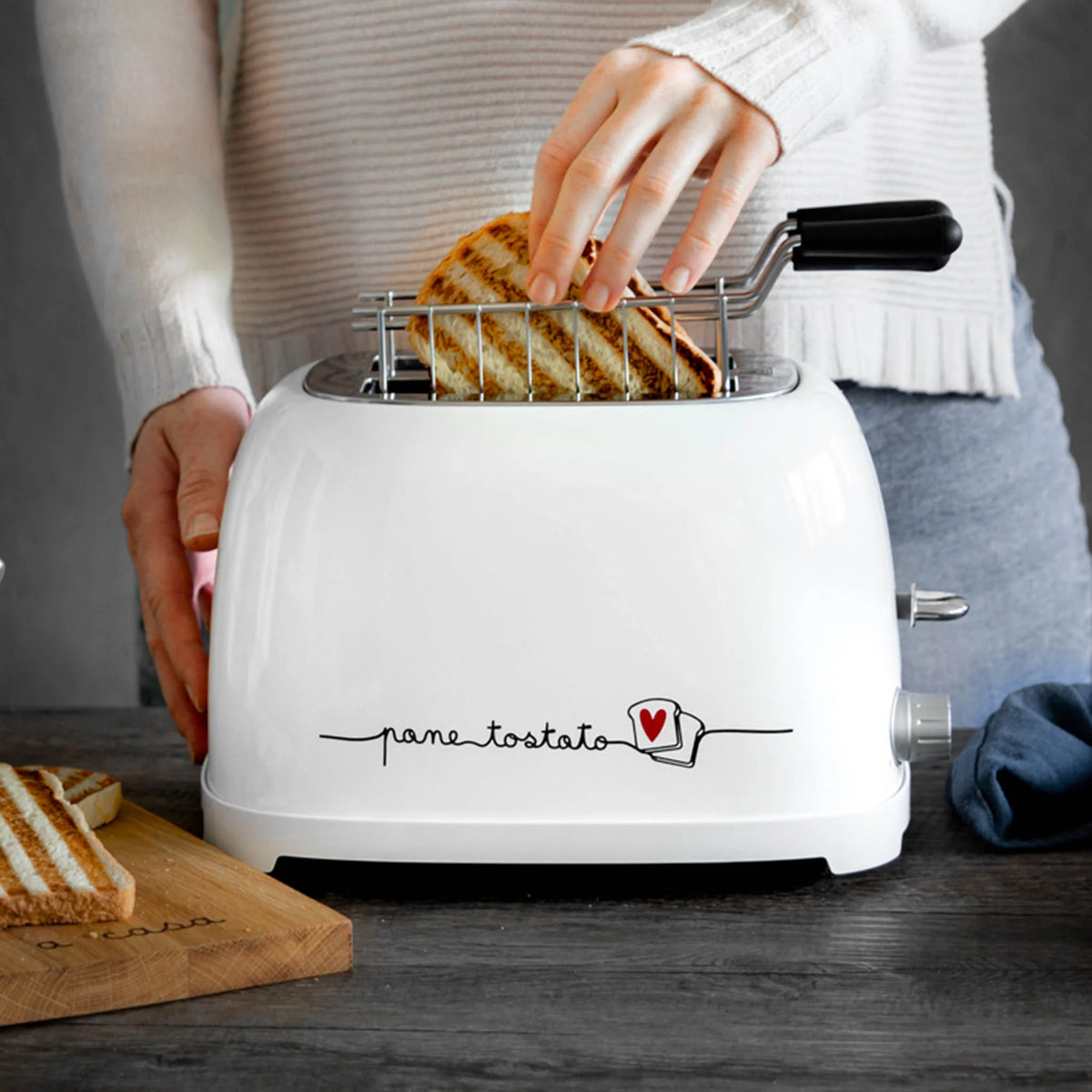 Simple Day Tostapane Bianco Pane tostato