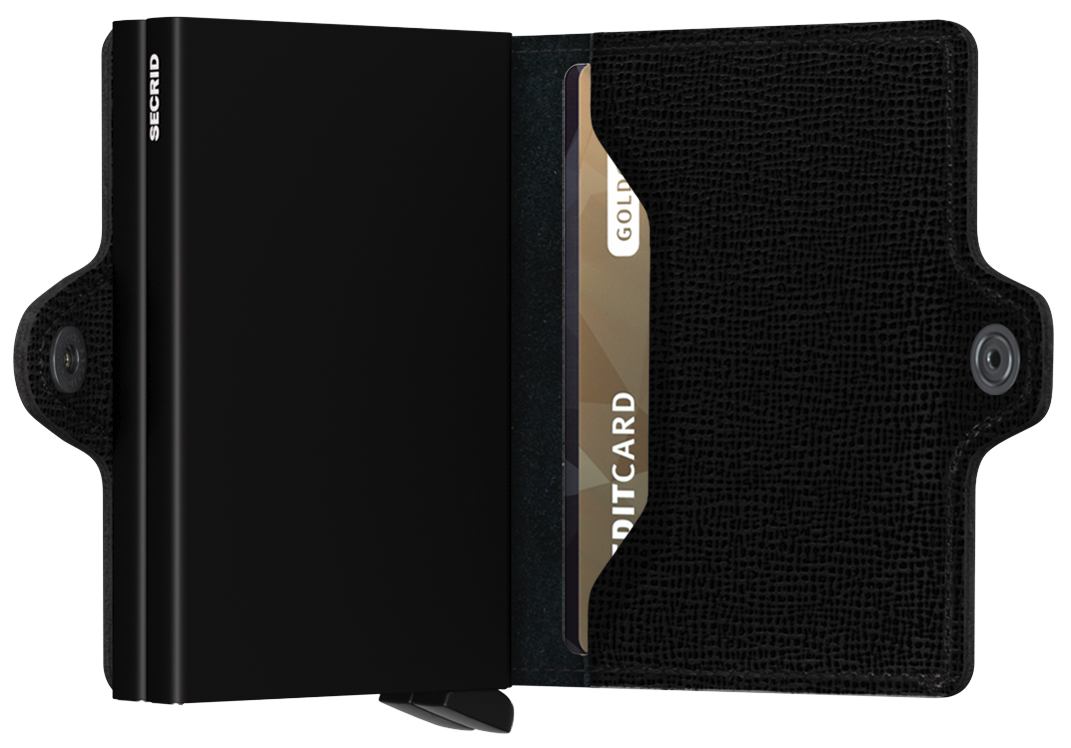 Secrid Twinwallet Crisple Black dettaglio