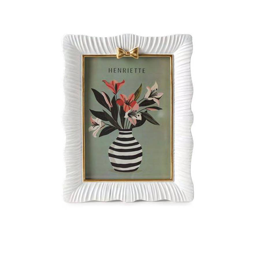Cornice Henriette Golden Bow Ostuni 18x23,5 cm foto 13x18