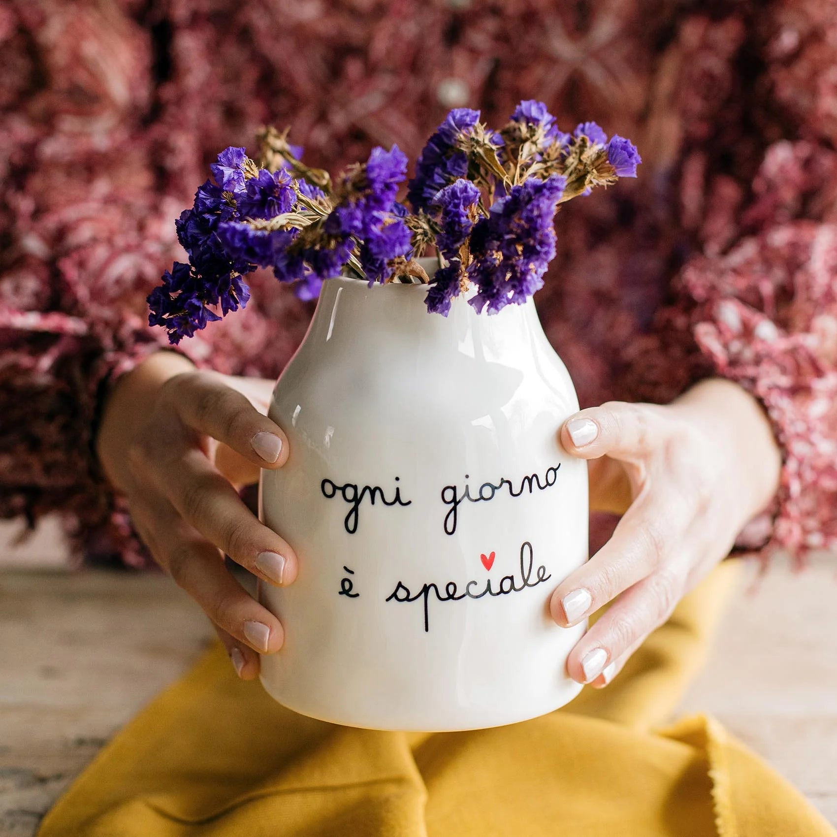 Vaso Ogni giorno è speciale 10,3 x H13 cm
