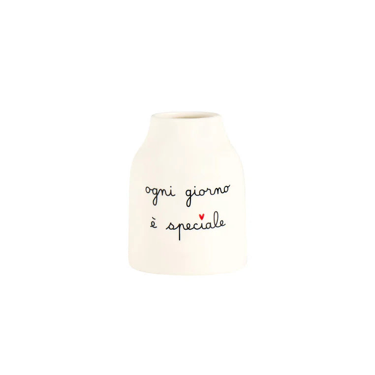 Vaso Ogni giorno è speciale 10,3 x H13 cm