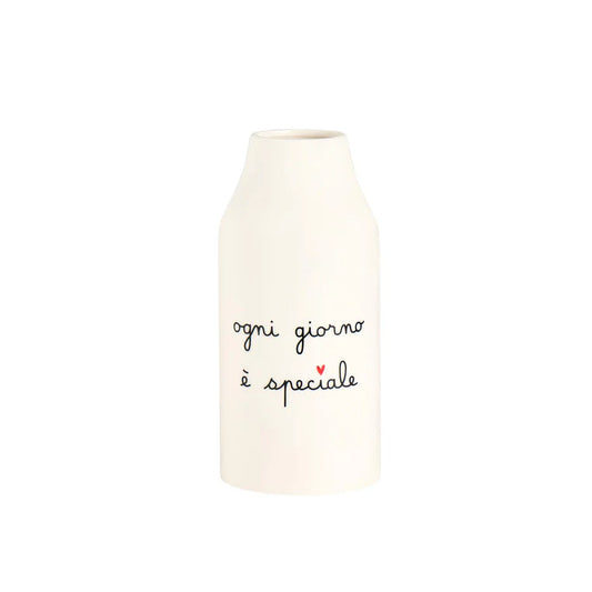 Vaso Ogni giorno è speciale 8,6 x 19 cm