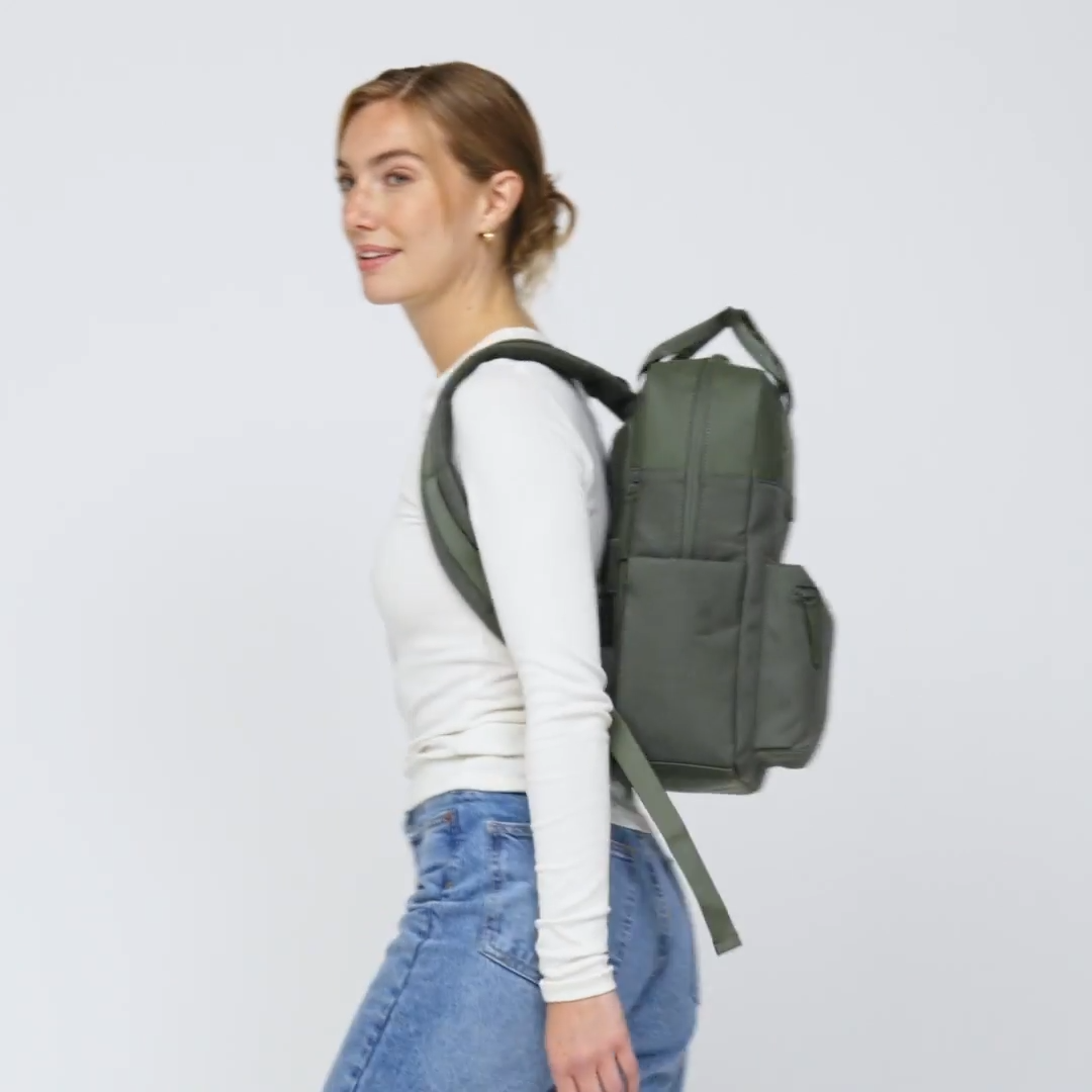 Zaino Bergen Pro Dusty Green – L'evoluzione dello stile urbano