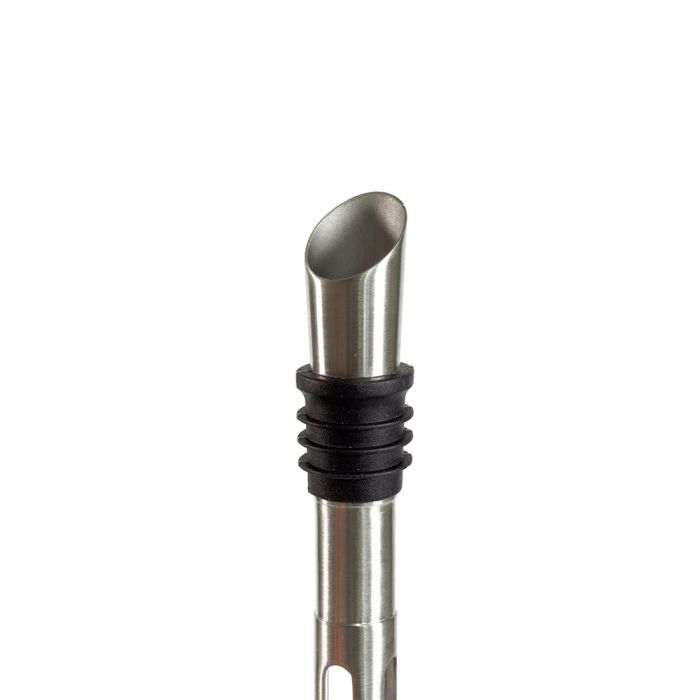 Stick raffredda vino in acciaio inox con tappo ermetico e beccuccio versatore