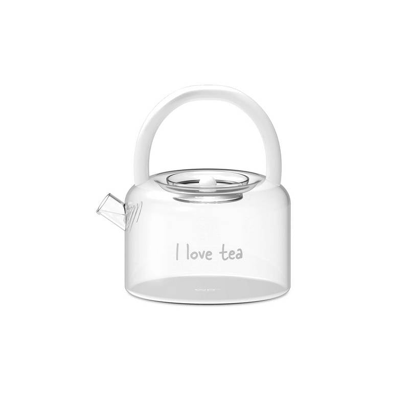 Teiera in Vetro Borosilicato I Love Tea WD Lifestyle