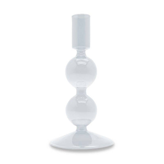 Portacandele in Vetro 16 cm Trasparente WD Lifestyle