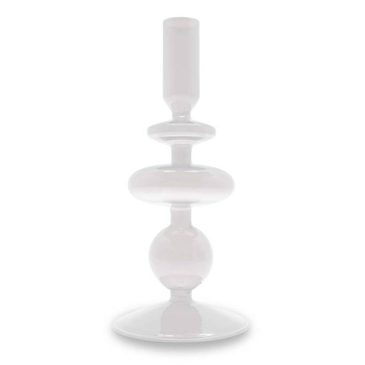 Portacandele in Vetro 20 cm Trasparente WD Lifestyle