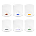 Carica l'immagine nel visualizzatore della galleria, Set 6 bicchierini in borosilicato 10 cl
